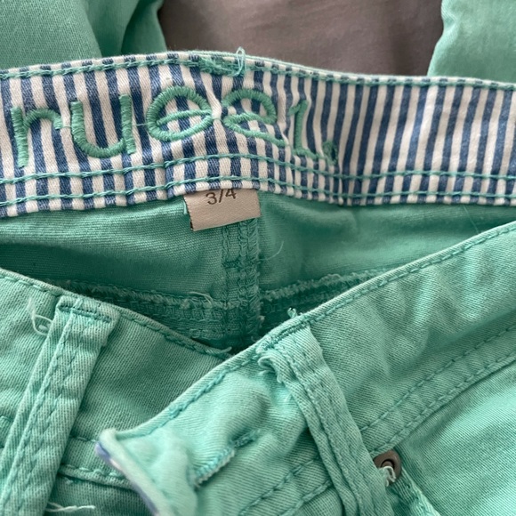 Rue 21 mint pants size 3/4 - Picture 2 of 3